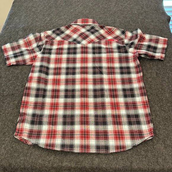 Vans Button Down Short Sleeve Shirt Size SMALL (E-9) - Picture 3 of 5